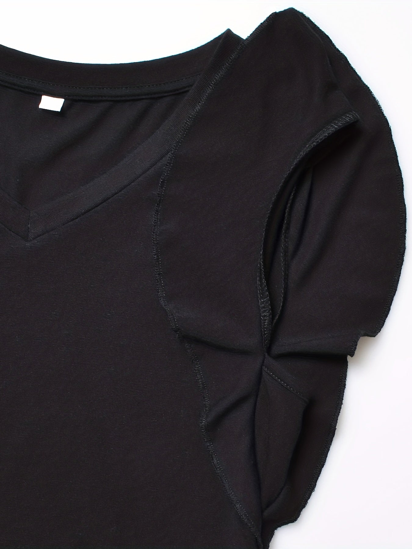 Women's Maternity Casual Ruffled Slim Fit V-neck T-shirt For Summer Holiday