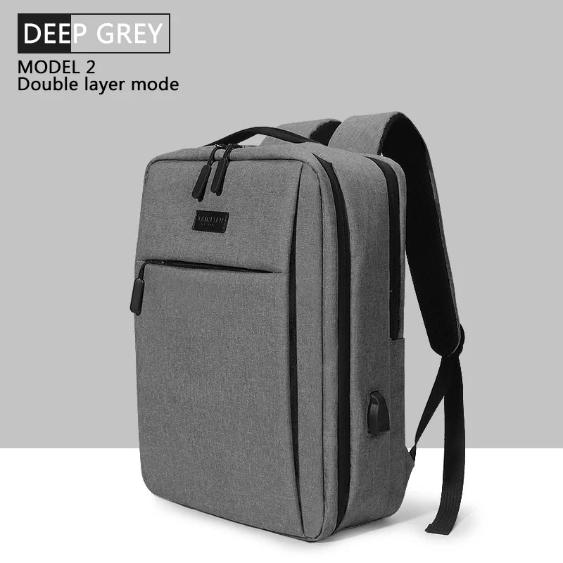 Laptop bag 15.6Inch Usb Backpack School Bag Rucksack 16 17.3Inch Backbag Travel Daypack Male Leisure Backpack Mochila Women Gril