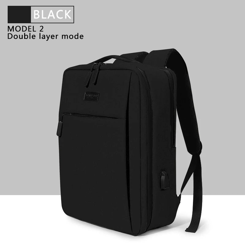 Laptop bag 15.6Inch Usb Backpack School Bag Rucksack 16 17.3Inch Backbag Travel Daypack Male Leisure Backpack Mochila Women Gril