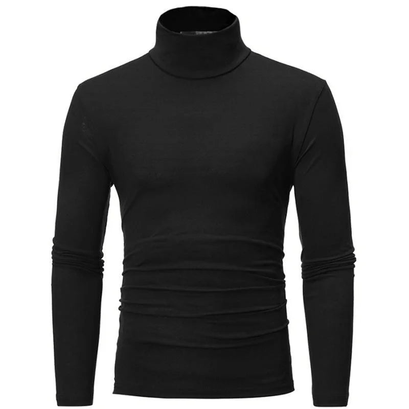 Sous-vêtements thermiques à col haut pour hommes, chemise mince coupe couvertes, t-shirt à manches longues, collants, vêtements d'hiver, automne, Y-Men