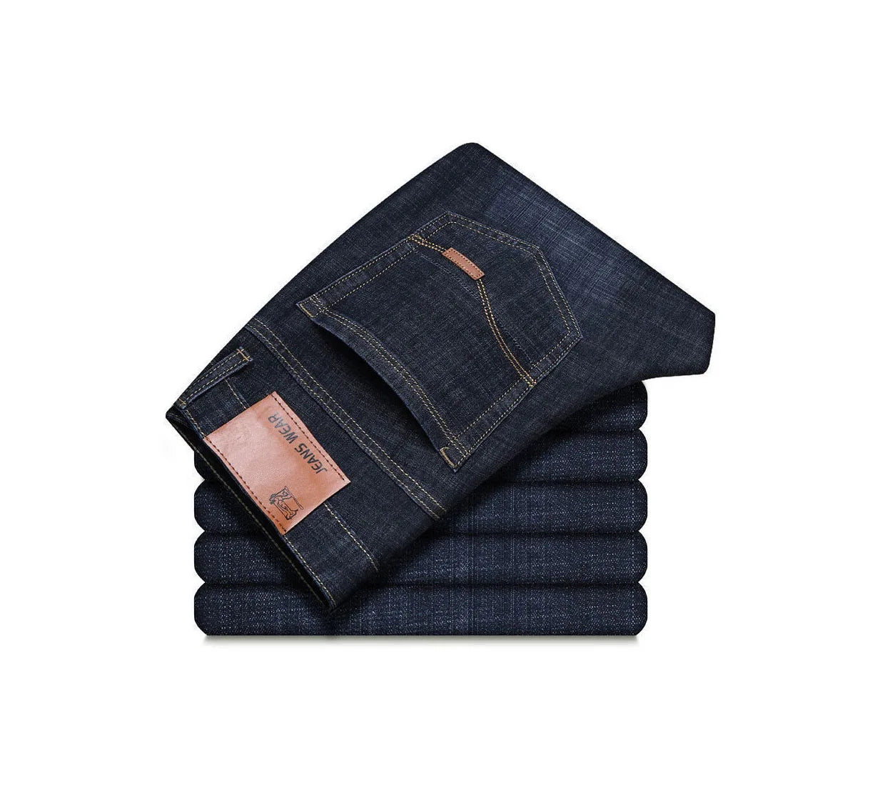 FJMale-Pantalon en Denim Doux et Confortable pour Homme, Vêtement de Marque de Luxe observateur, Droit et Décontracté, à la Mode, Nouvelle Collection