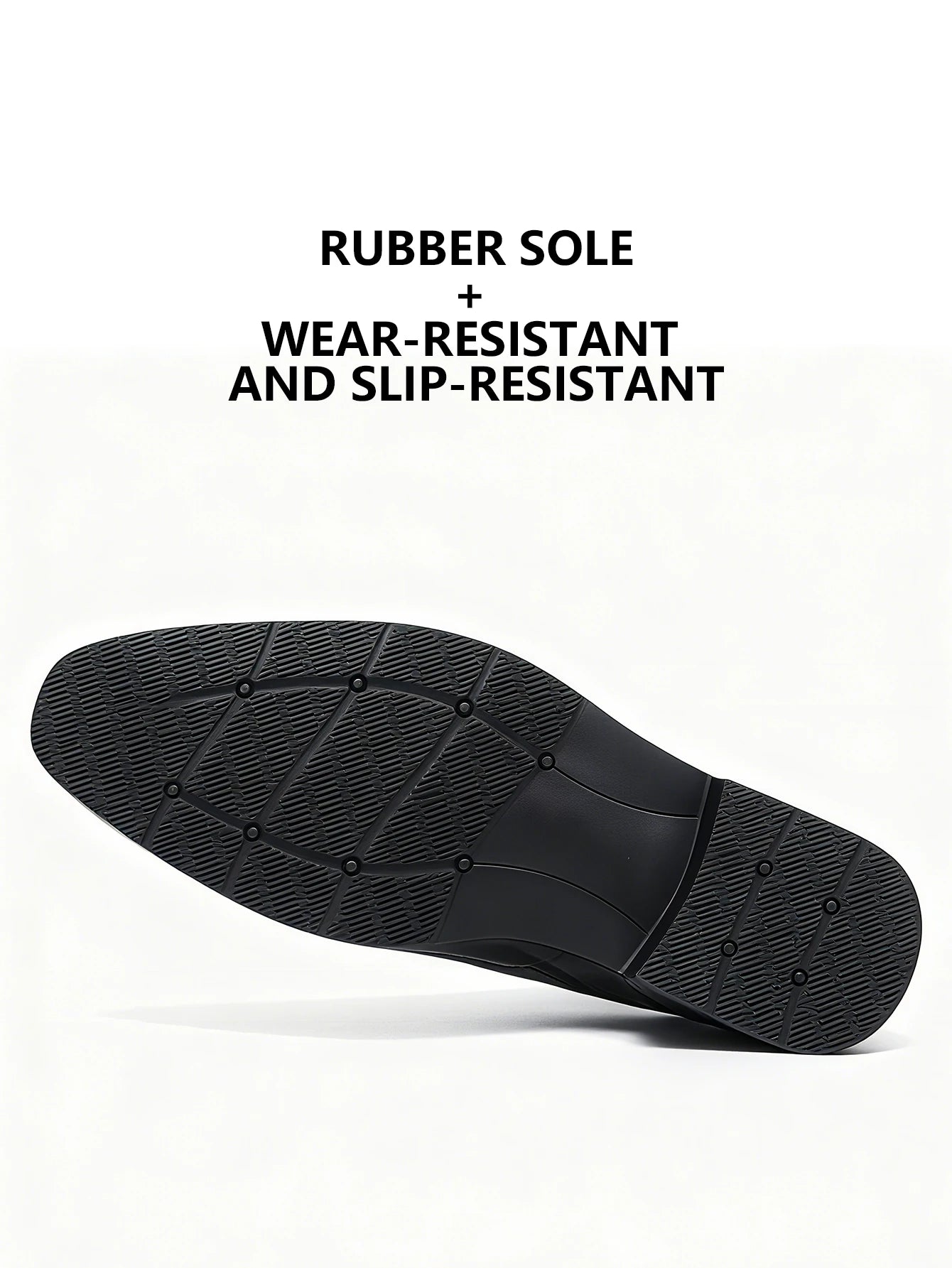 Robe rétro classique chaussures en cuir de moine pour hommes avec boucle à bout pointu bureau d'affaires mariage chaussures Oxfords confortables pour hommes