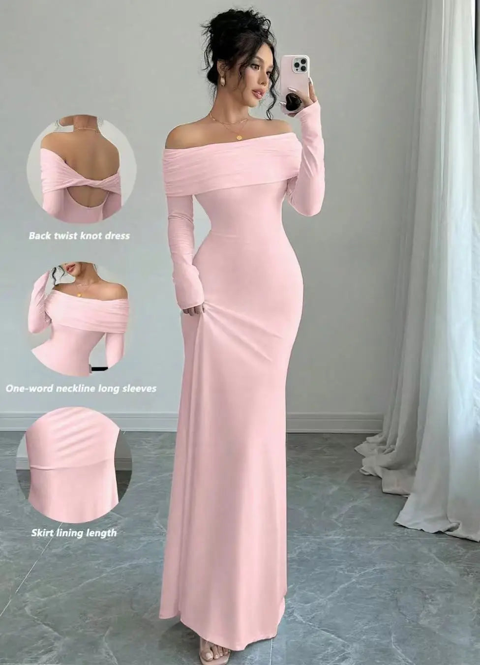 Robe de mariée blanche pour femmes, asymétrique épaule dénudée, Slim, dos nu, Sexy, Hip-pack, mode printemps automne