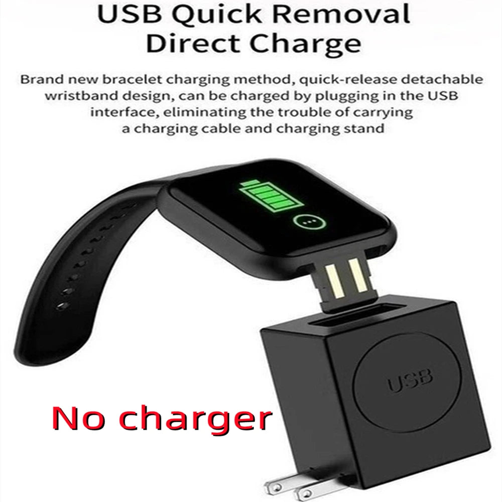 Smartwatch hommes femmes montres montre intelligente Message Fitness moniteur Bracelet cadeau d'anniversaire horloge électronique pour Android IOS