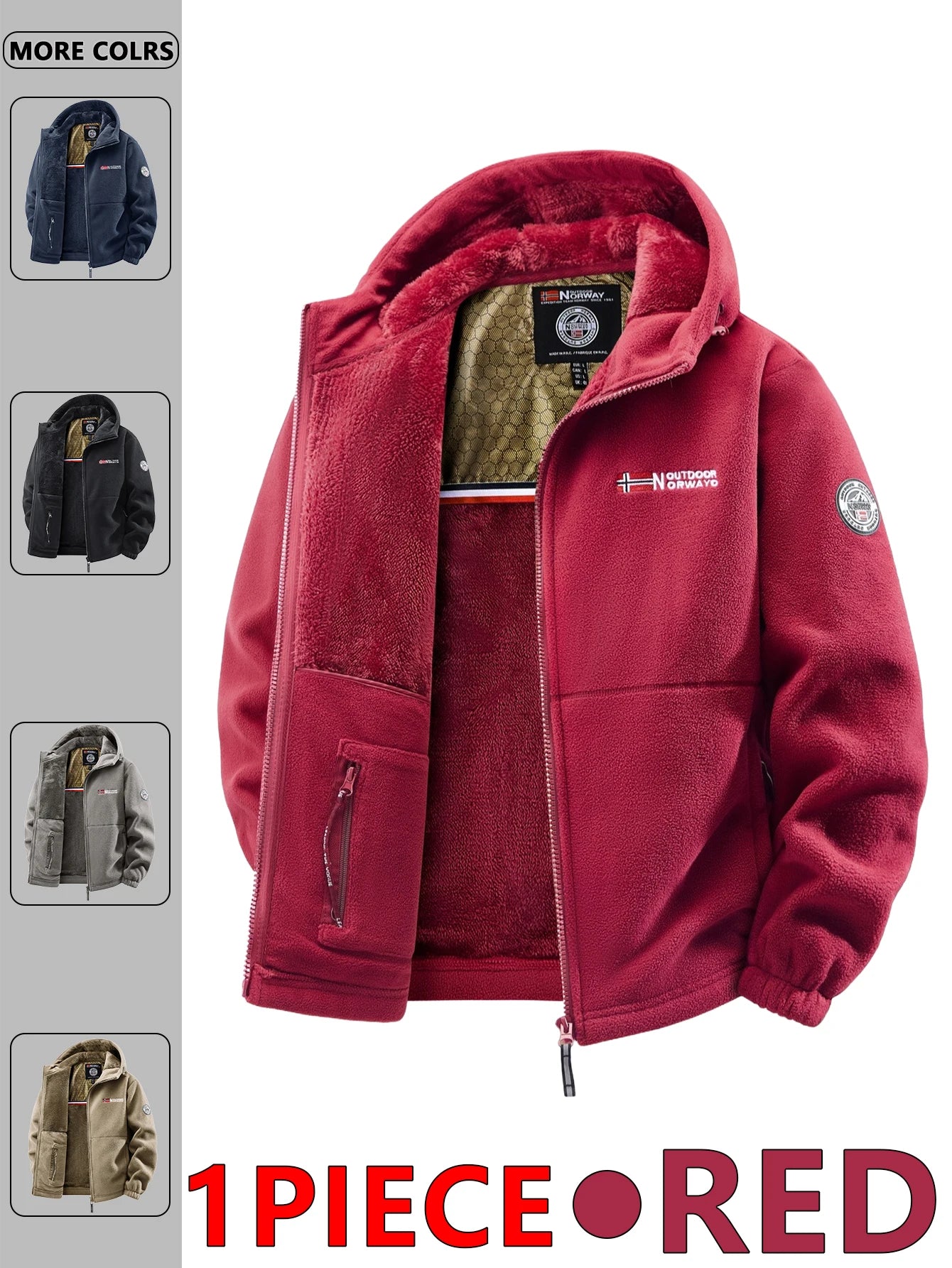 Veste à capuche d'extérieur d'automne et d'hiver pour hommes, adaptée à un usage quotidien à la maison, pour les voyages, les fêtes, les déplacements, la mode en plein air polyvalente, améliore le tempérament, le str