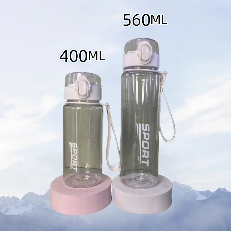 Bouteille d'Eau de dehors Portable Sans BPA, de Haute Qualité, pour Randonnée, 400ml, 560ml