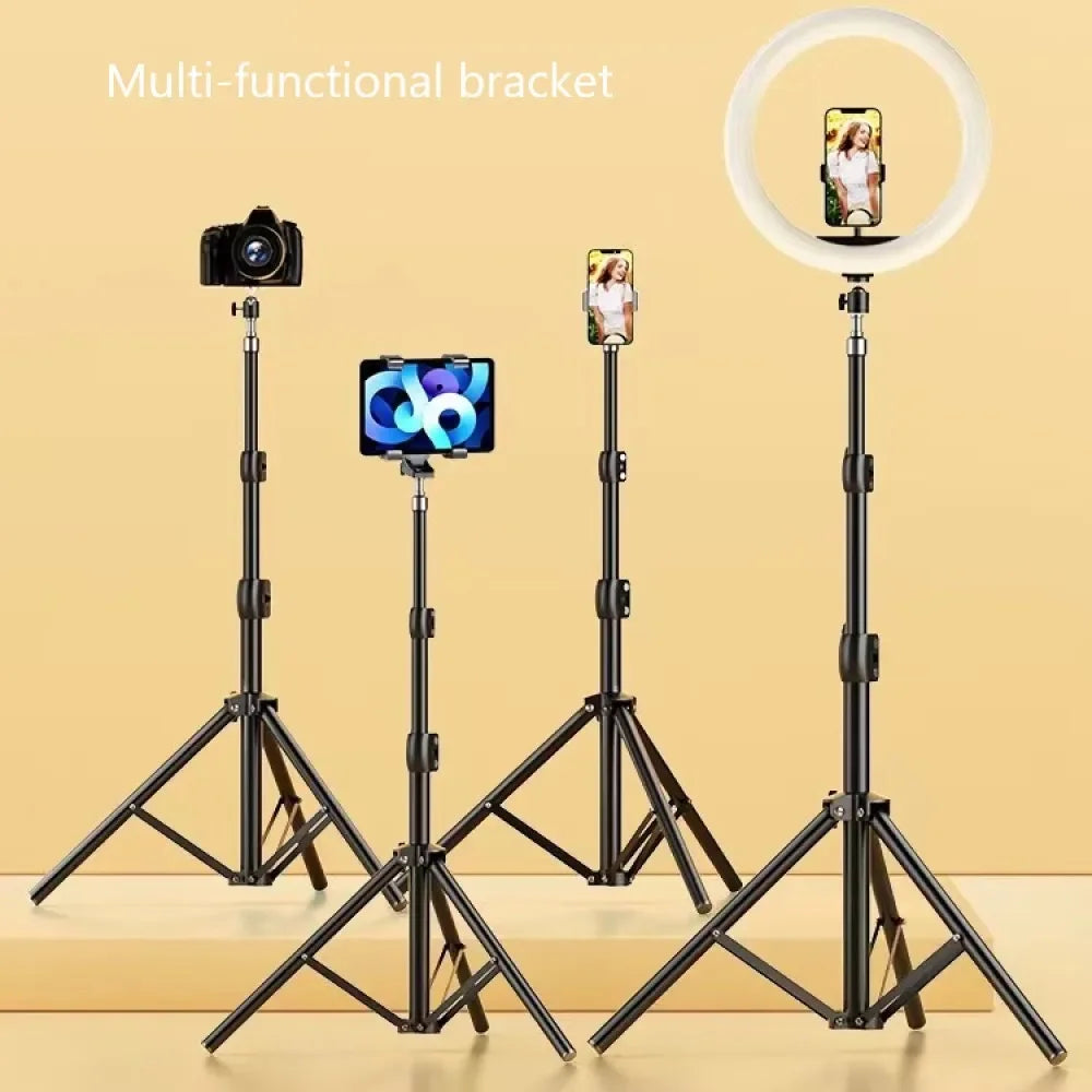 Trépied Photo multifonctionnel pour téléphone portable, 160cm, 120cm, Support en direct pour enregistrement vidéo, Selfie, atterrissage