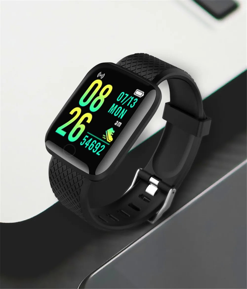 Smartwatch hommes femmes montres montre intelligente Message Fitness moniteur Bracelet cadeau d'anniversaire horloge électronique pour Android IOS