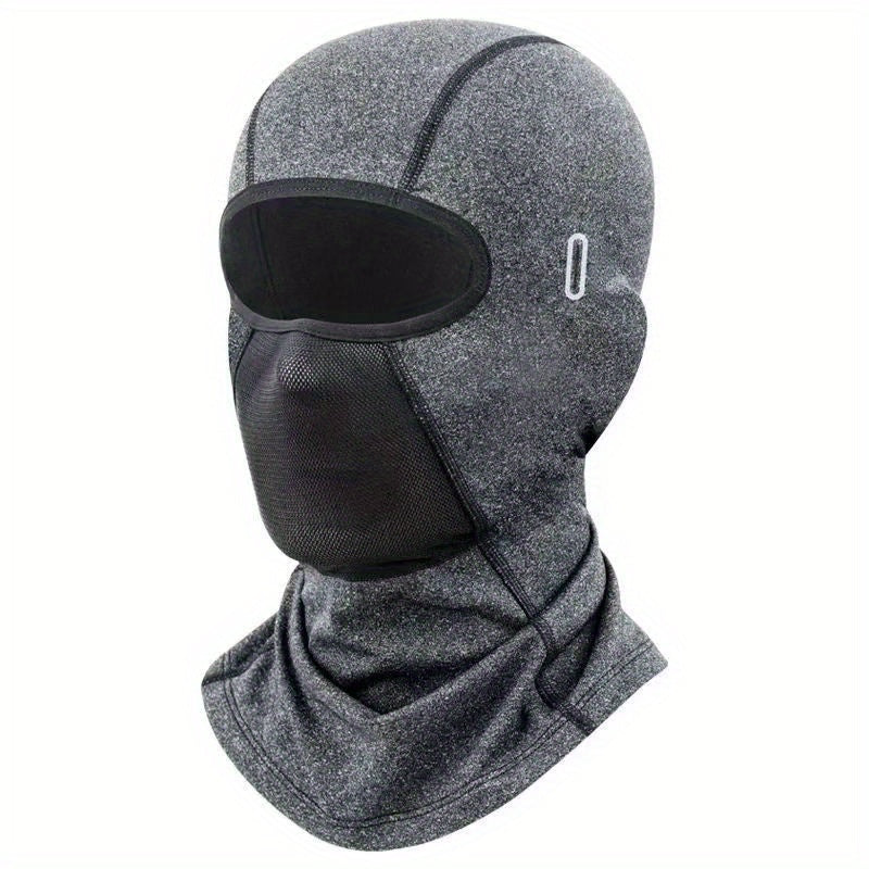 [Motorcycle Riding Balaclava] Breathable & Warm Motorcycle Riding Balaclava Neck Gaiter - Adjustable Ear Loops, Full Face Coverage for Winter Sports, Skiing, and Street Bikes, Skiing Accessory, Sleek Design, Flexible Fit